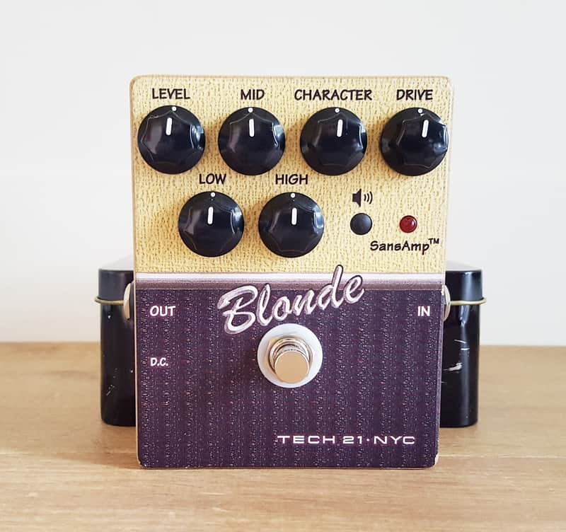 Tech 21 Blonde V2 - Fender Deluxe Reverb Setting - Direct to mixer
