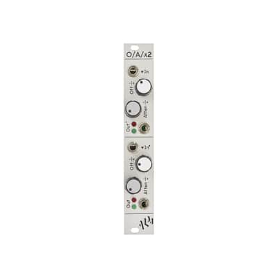 ALM Busy Circuits O/A/x2 Eurorack Attenuverter/Utility Module (ALM010) image 1