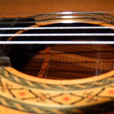 HAND MADE IN 2001 - TAKAMINE No10 - SWEET AND POWERFUL CLASSICAL CONCERT GUITAR image 7