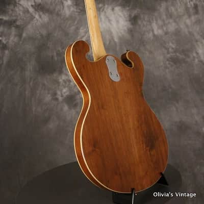 1966 MOSRITE Joe Maphis II SPRUCE top + WALNUT back/sides image 11