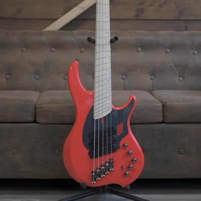 Dingwall NG3 Adam "Nolly" Getgood Signature 5-String - Fiesta Red image 3