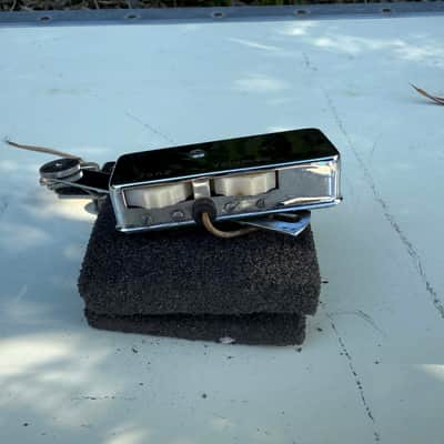 Schaller 10/46S Soundhole pickup Late 60’s - Silver/Black image 2