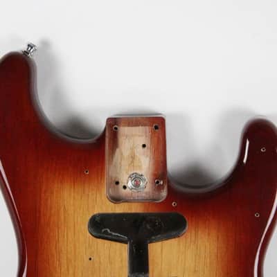 1983 Vintage Fender American Series Stratocaster BODY ~MINTY~ Sienna Burst "Dan Smith Era" 1980s USA image 2