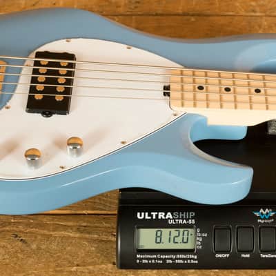 Sterling RAY5 SUB Series StingRay 5 Bass - Chopper Blue image 9