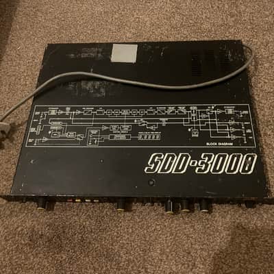 Korg SDD-3000 Digital Delay 1980s - Black image 1