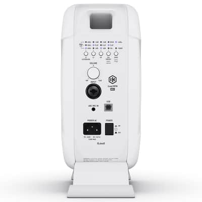 IK Multimedia MTM mkII High-Resolution Compact Studio Monitor - White, Pair image 4