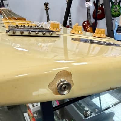 Squier Stratocaster Made In Japan, Cream White - Pre Owned image 12