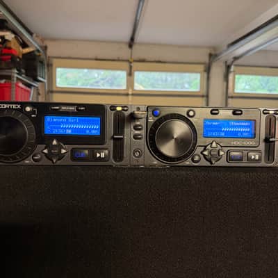 Cortex HDC-1000 Dual Deck USB MP3 DJ Rackmount Player W/ Power Supply HDC1000 image 1