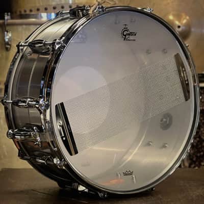 NEW Gretsch 6.5x14 USA Solid Aluminum Snare Drum image 5