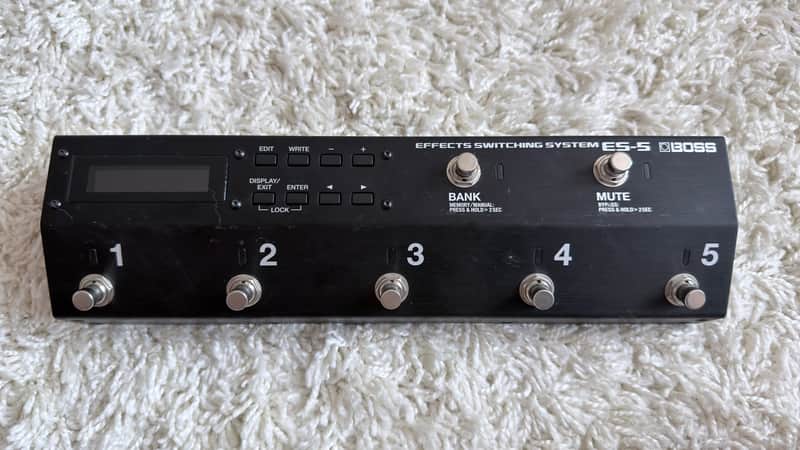 Boss ES-5 Effects Switching System 2016 - 2024 - Black image 1