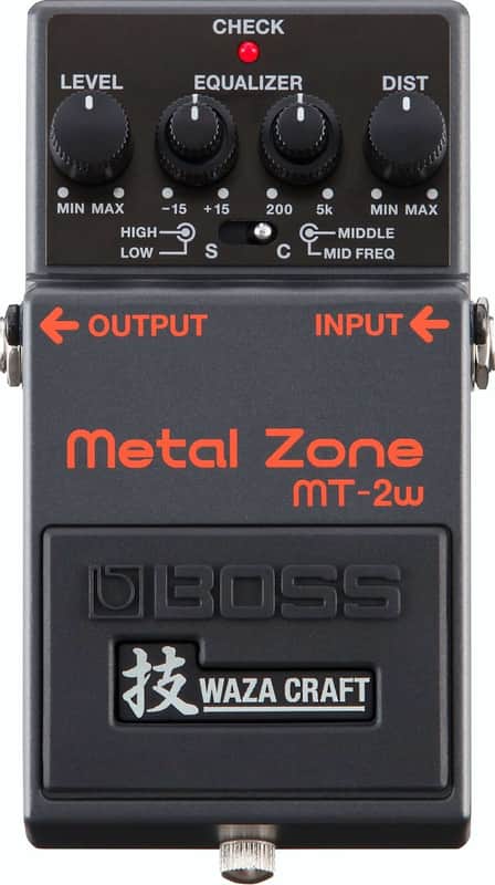 Boss MT-2W Waza Craft Metal Zone Distortion Effects Pedal image 1