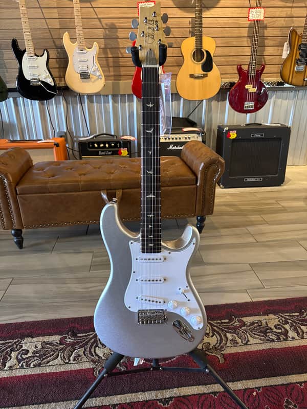 PRS SE Silver Sky Electric Guitar - Platinum Spark W/OGB (USED) image 1
