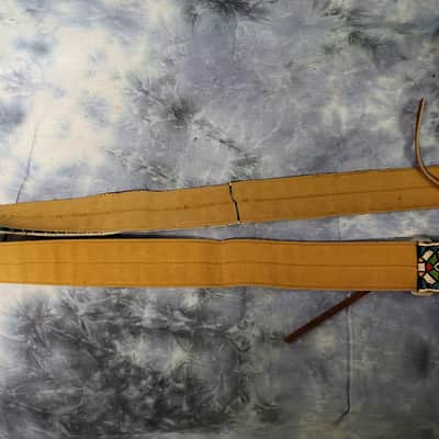 Vintage 1960's Ace Stained Glass Guitar Bass Strap Hendrix Clapton Case Candy #2 image 11
