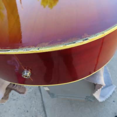 IBANEZ CONCORD 1975 SUNBURST 698-E J-200 JUMBO LAWSUIT PLAYER! image 16