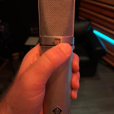 Vintage Neumann U 67 Large Diaphragm Multipattern Tube Condenser Microphone 1960s - Nickel image 5