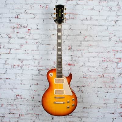 Univox - MIJ "Gimme" LP Style Electric Guitar - Sunburst - w/HSC - x7235 - VINTAGE image 6