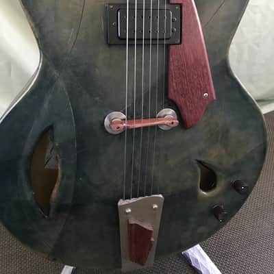 EL WELKER 17" Archtop 2002 - Leather image 1