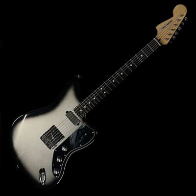 Tone Bakery Jazzbird T with Warmoth Neck and Gotoh Hardware - Silverburst image 11