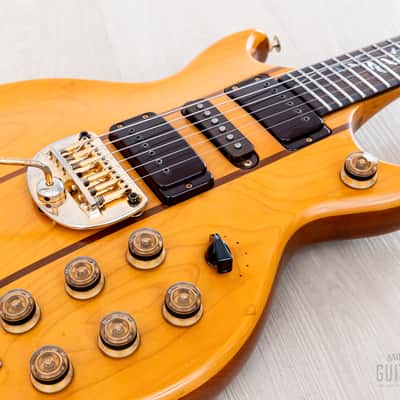 1980 Greco GO-III Speed Way Non-Catalog Set Neck HSH Vintage Guitar Natural, Japan Fujigen image 6