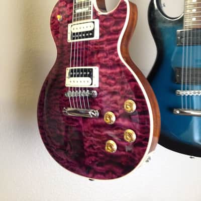 Gibson Custom Shop Les Paul Classic  Rose Quilt Top - RARE! image 7
