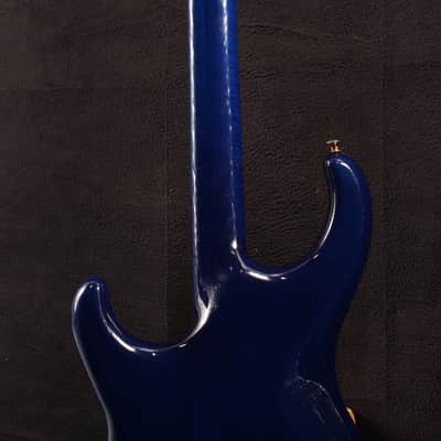 Alembic Elan 4-String PJ Bass 1989 - Royal Blue Gloss image 10