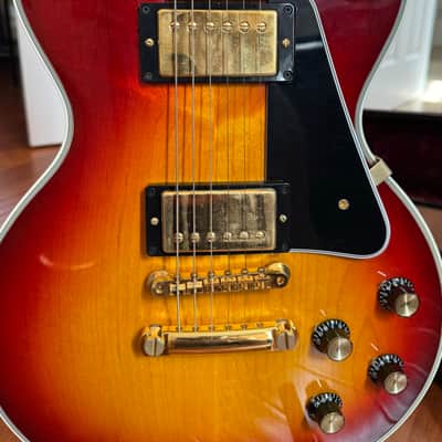 1999 Gibson Custom Shop Les Paul Custom CSLP Cherry Sunburst – OHSC + Tag – Excellent image 8