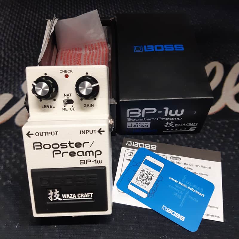 Boss BP-1W Booster / Preamp Waza Craft JULY 2024 with BOX image 1