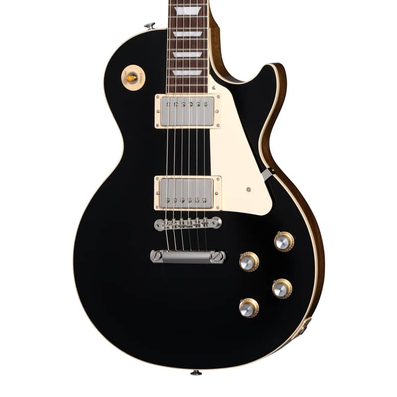 Gibson Les Paul Standard 60s Custom Color, Ebony, Ebony Top image 1