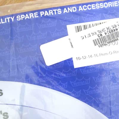 Remo Aquarian Evans Drum Mutes Dampers Rings Muffles, Lot of 28 image 2