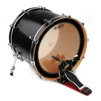 Evans EMAD Heavyweight Clear Bass Drum Head - 22" image 2
