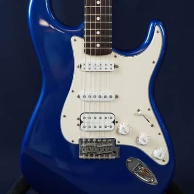 Fender HSS Standard Strat MIM Electron Blue w/Case (2007) - Used image 5