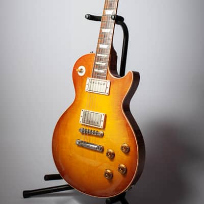 Gibson Les Paul Custom Shop 1958 Reissue 2007 - Heritage Cherry faded to Honey Amber Gorgeous Patina! 9.3 pounds. image 2