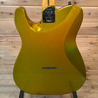 Fender 75th Anniversary American Ultra II Telecaster Electric Guitar - Liquid Gold image 4