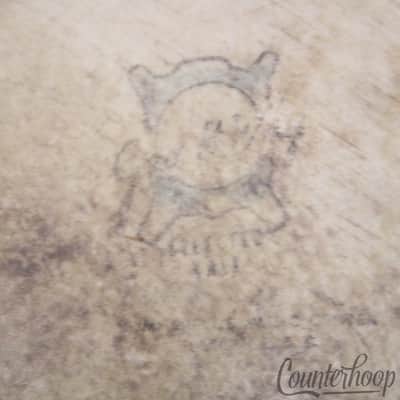 Geo Way Calf Skin 14" Snare Drum Head Batter George Camco Vintage 50s Elkhart,IN image 2