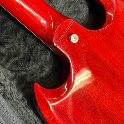 Gibson SG Standard Heritage Cherry New Unplayed Auth Dlr 7lb4oz #121 image 12