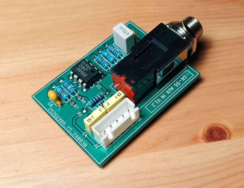 Aux input upgrade kit for ROLAND GR-55 image 1