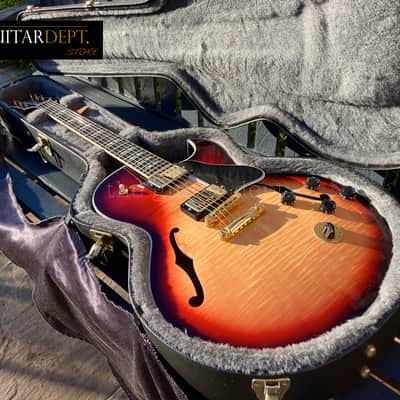 ♚RARE♚MINTY 2010 Gibson CUSTOM SHOP ES-137 Custom♚AAA♚EBONY♚TRIBURST♚COA♚335*339 image 21