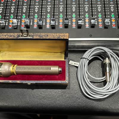 AKG D 19 Cardioid Dynamic Microphone 1960s - Gold/Gray image 2