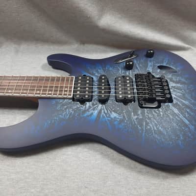 Ibanez S770-CZM Standard 2024 - Present - Cosmic Blue Frozen Matte image 4