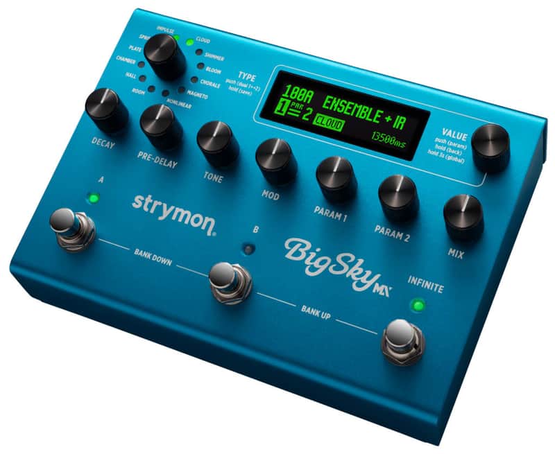 Strymon BigSky MX Reverb 2024 - Present - Blue image 1