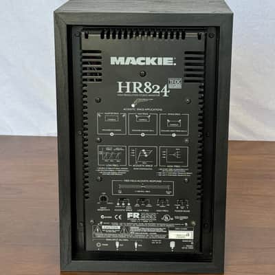 Mackie HR824 MK2 8.75" Active Studio Monitor (Single) 2007 - Present - Black image 8