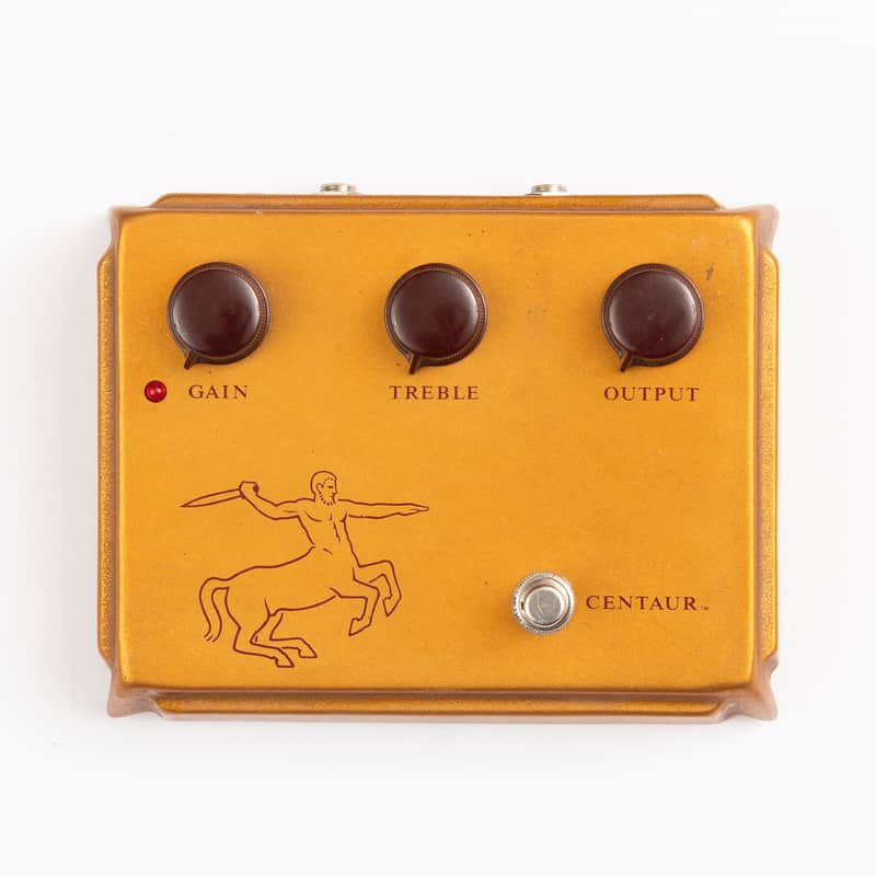 Klon Centaur Professional Overdrive - Gold Horsie Short Tail | Reverb
