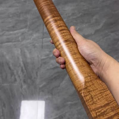 Roasted Flame Maple 22fret  Electric guitar neck 25.5 Part satin star inlay image 2