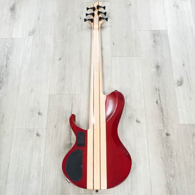Ibanez BTB866SC BTB Bass Workshop 6-String Bass, Rosewood, Weathered Black image 5