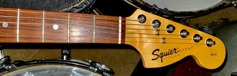 2000 Squier Stratocaster Guitar Neck with Rosewood Fretboard image 1