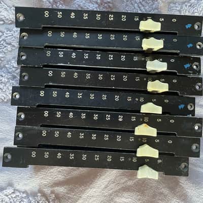 API 475-2 8 Faders Group Master Faders 1960's or 70's - Black image 1