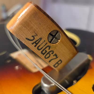 1967 Fender Custom Telecaster – Lightweight (3,25kg), Resonant Example – Original Pickups – Rosewood Fretboard  -3 Tone Sunburst image 12