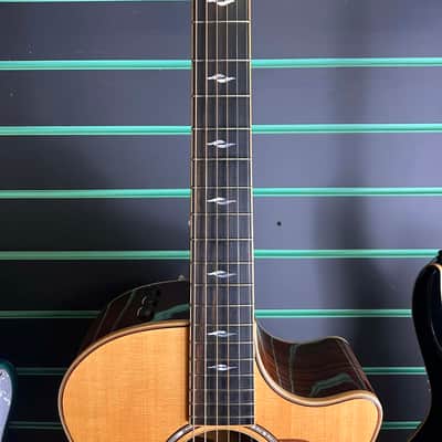 Taylor 814ce Gloss Natural 2015 Grand Auditorium Electro-Acoustic Guitar image 6