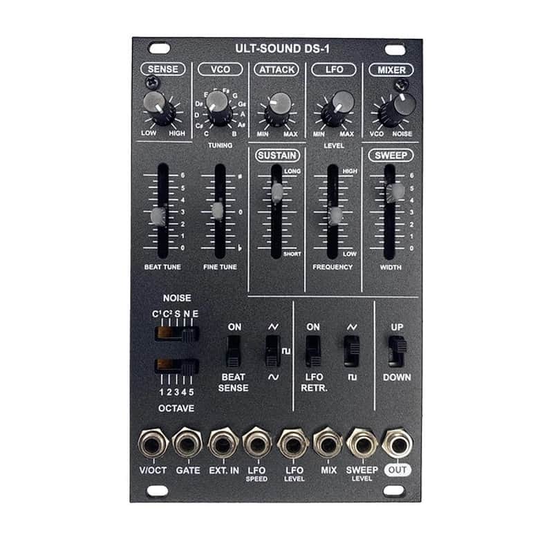 Ult-Sound DS-1 Eurorack Drum Synthesizer Module (Black) image 1