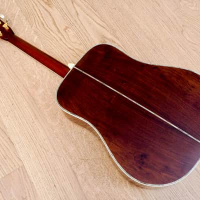 1985 Alvarez by Kazuo Yairi DY96 Dreadnought Acoustic Guitar w/ COA & Case image 16